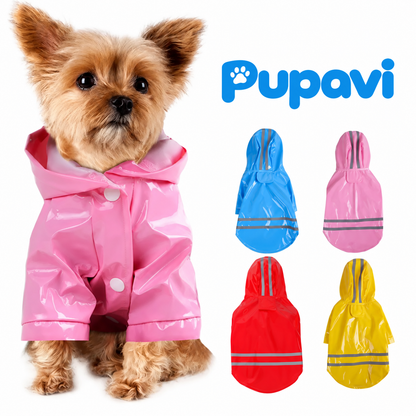 Impermeable reflectante para perros pequeños
